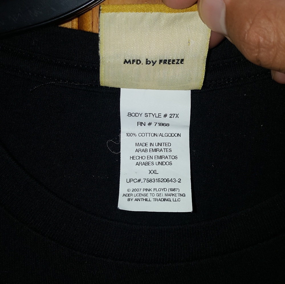 2007 Pink Floyd The Wall Band Tee size XXL - Picture 4 of 4